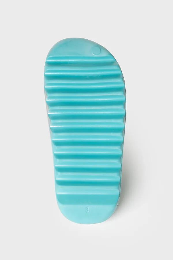 Сабо для девочек PLAYTODAY, бирюзовый,серебряный - фото 2