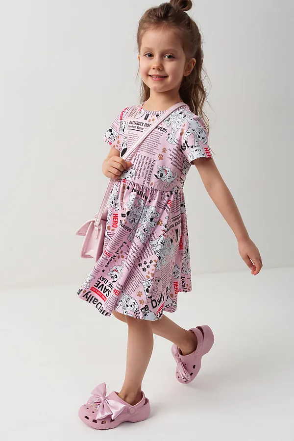 Сабо для девочек PLAYTODAY, розовый - фото 2