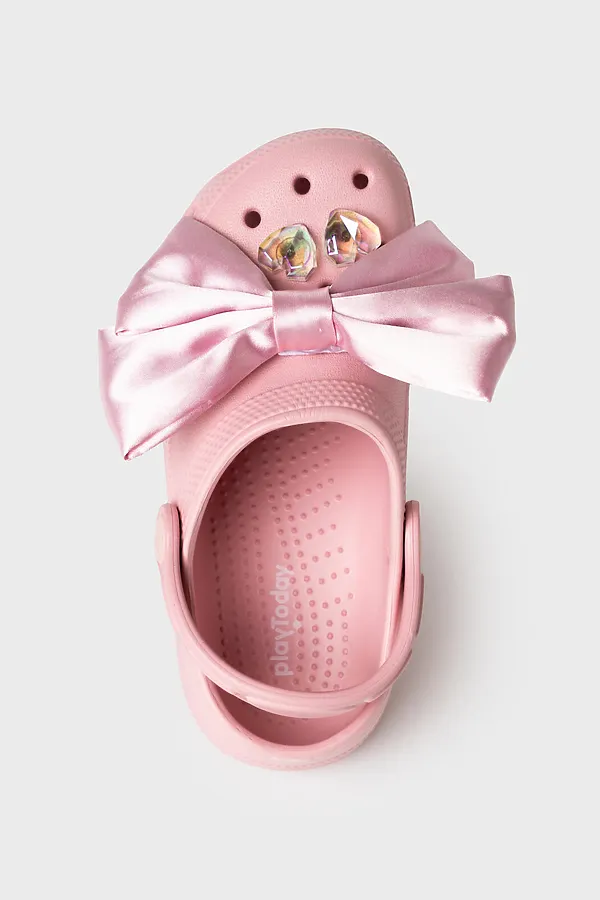 Сабо для девочек PLAYTODAY, розовый - фото 2