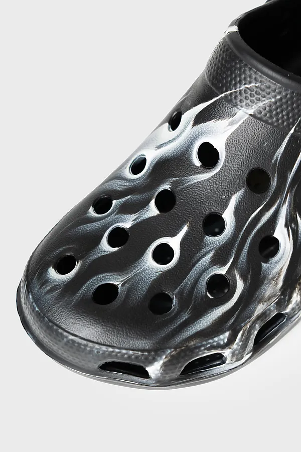 Сабо для мальчиков PLAYTODAY, черный,белый - фото 2