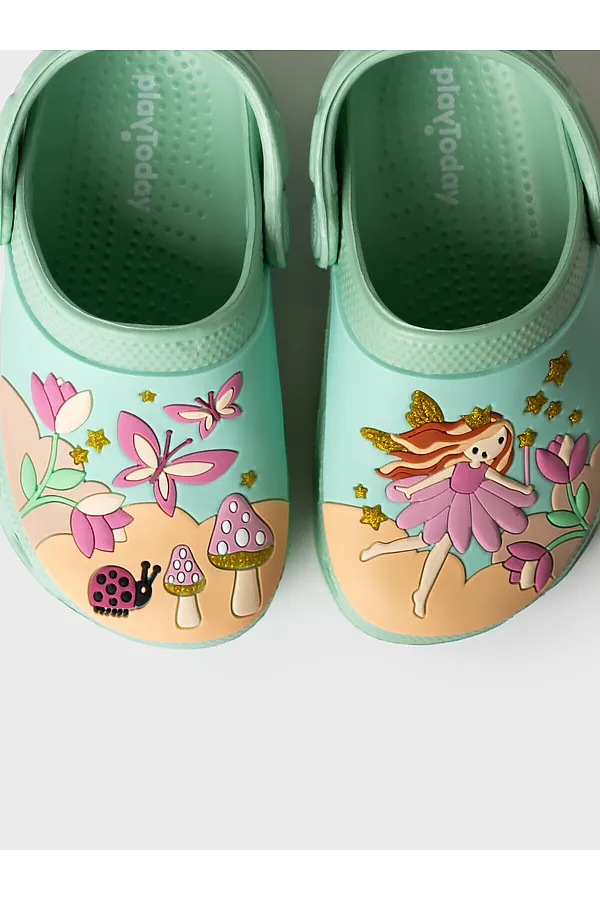 Сабо для девочек PLAYTODAY, разноцветный - фото 2