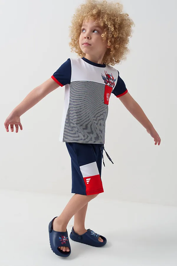 Сабо для мальчиков PLAYTODAY, тёмно-синий - фото 2