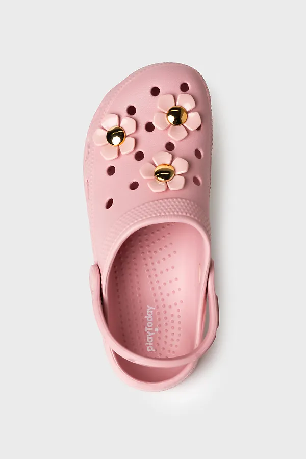 Сабо для девочек PLAYTODAY, розовый - фото 2