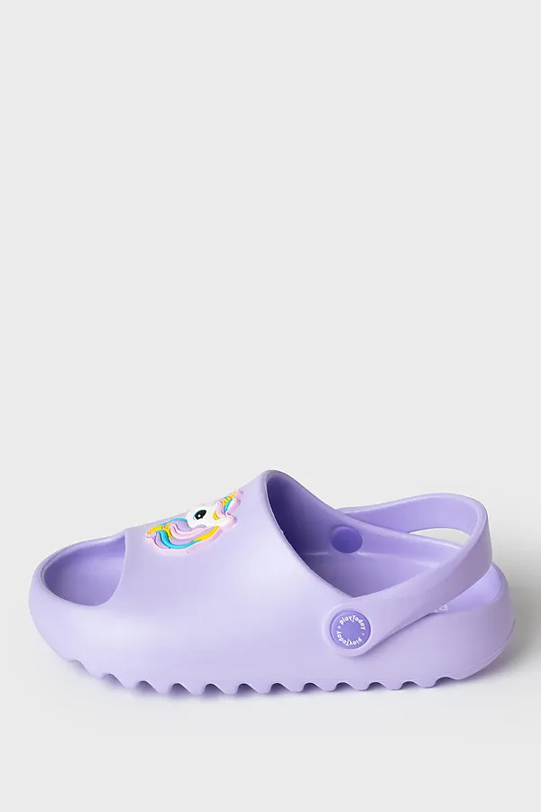 Сабо для девочек PLAYTODAY, светло-сиреневый - фото 2