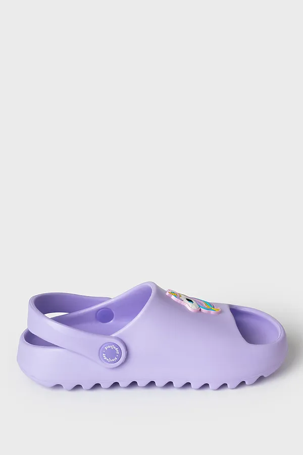 Сабо для девочек PLAYTODAY, светло-сиреневый - фото 2