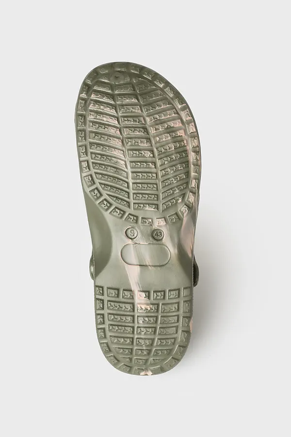 Сабо для мальчиков PLAYTODAY, хаки,бежевый - фото 2