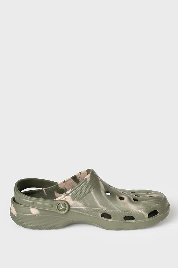 Сабо для мальчиков PLAYTODAY, хаки,бежевый - фото 2