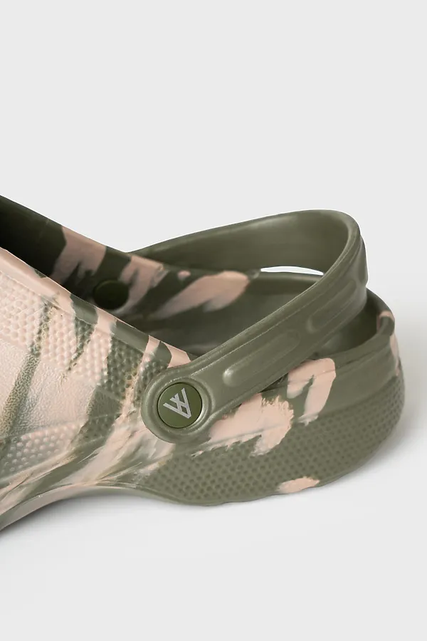 Сабо для мальчиков PLAYTODAY, хаки,бежевый - фото 2