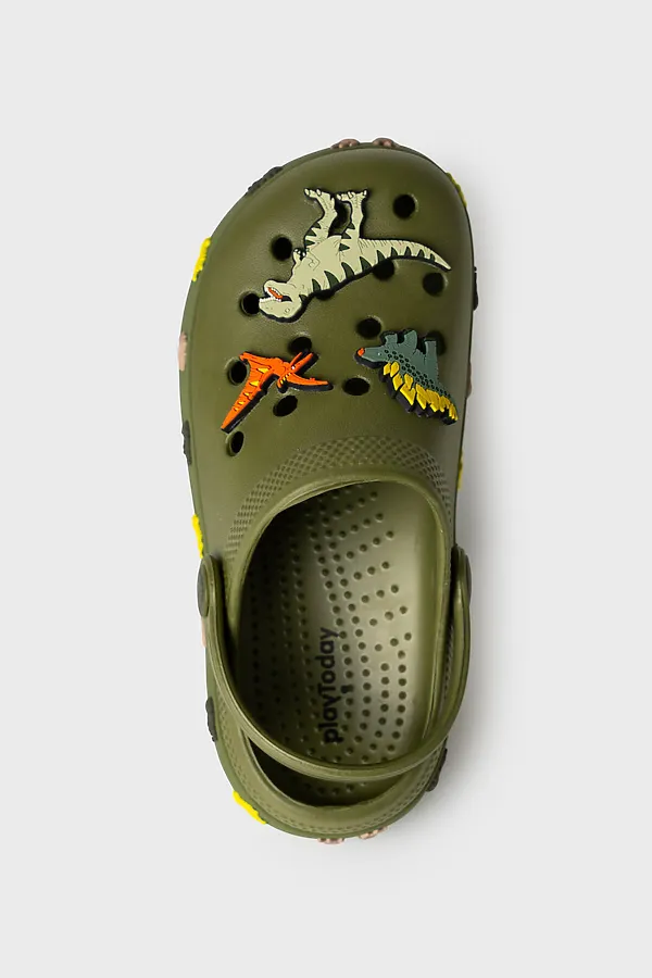 Сабо для мальчиков PLAYTODAY, хаки - фото 2