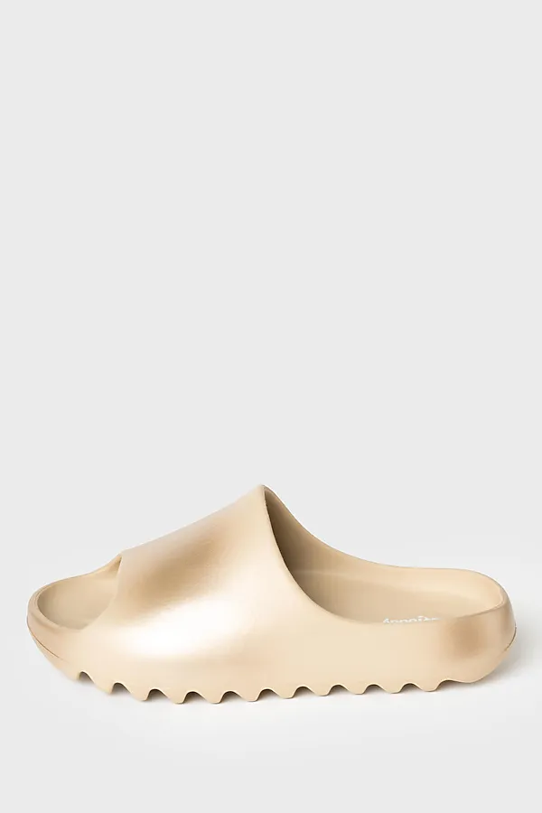 Сабо для девочек PLAYTODAY, бежевый,серебряный - фото 2