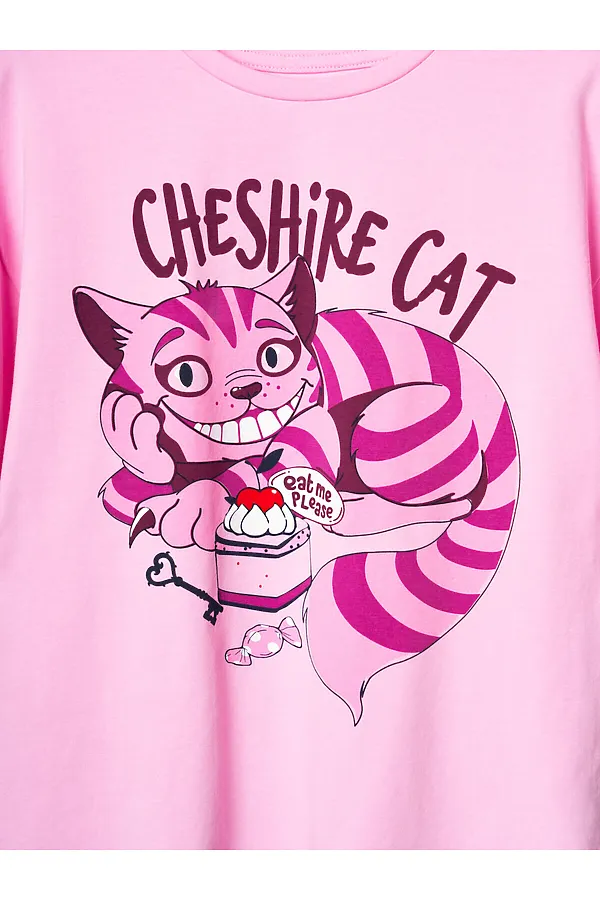 Комплект трикотажный для девочек: фуфайка (футболка), шорты PLAYTODAY, разноцветный - фото 2