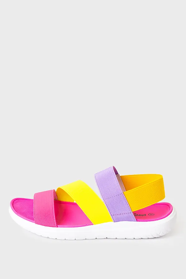 Туфли открытые для девочек PLAYTODAY, разноцветный - фото 2
