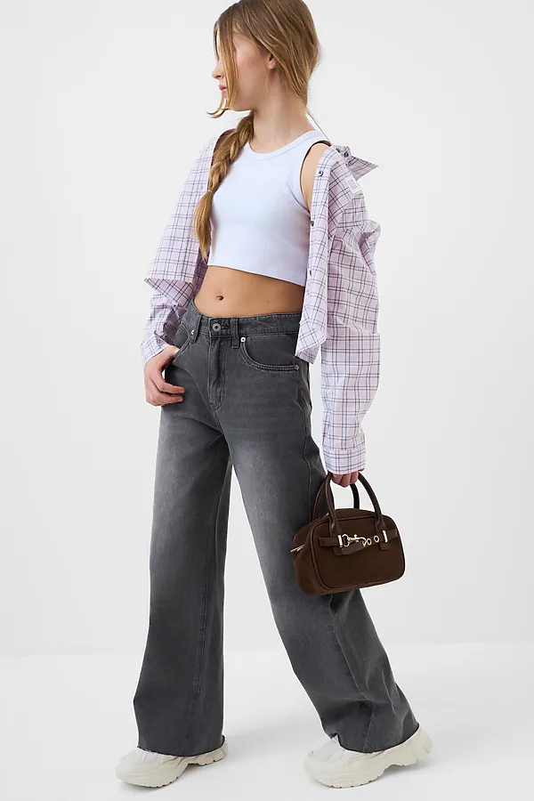 Сумка для девочек PLAYTODAY, коричневый - фото 2