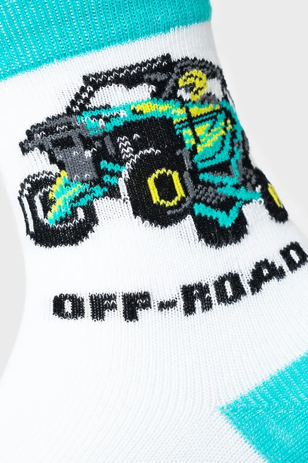 Носки трикотажные для мальчиков, 3 пары в комплекте PLAYTODAY, разноцветный - фото 2