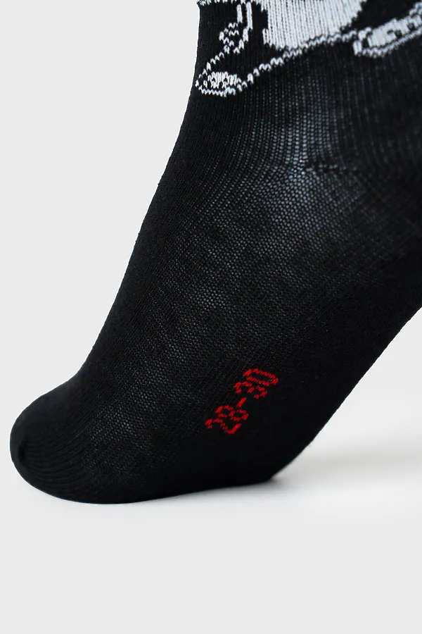 Носки трикотажные для мальчиков, 3 пары в комплекте PLAYTODAY, белый,черный,красный - фото 2