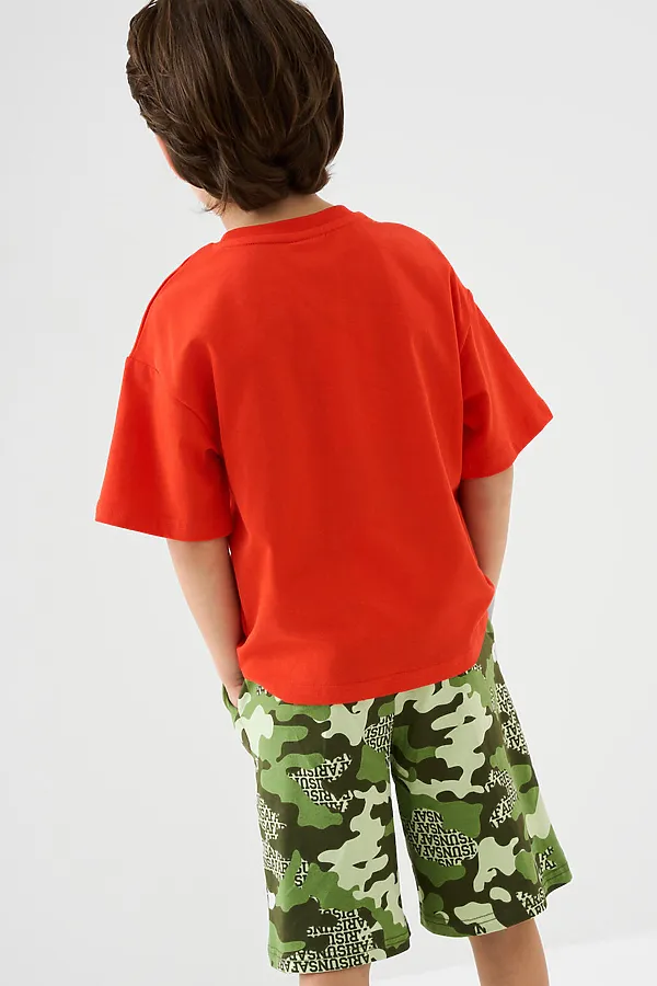 Шорты трикотажные для мальчиков, 2 шт в комплекте PLAYTODAY, разноцветный - фото 2