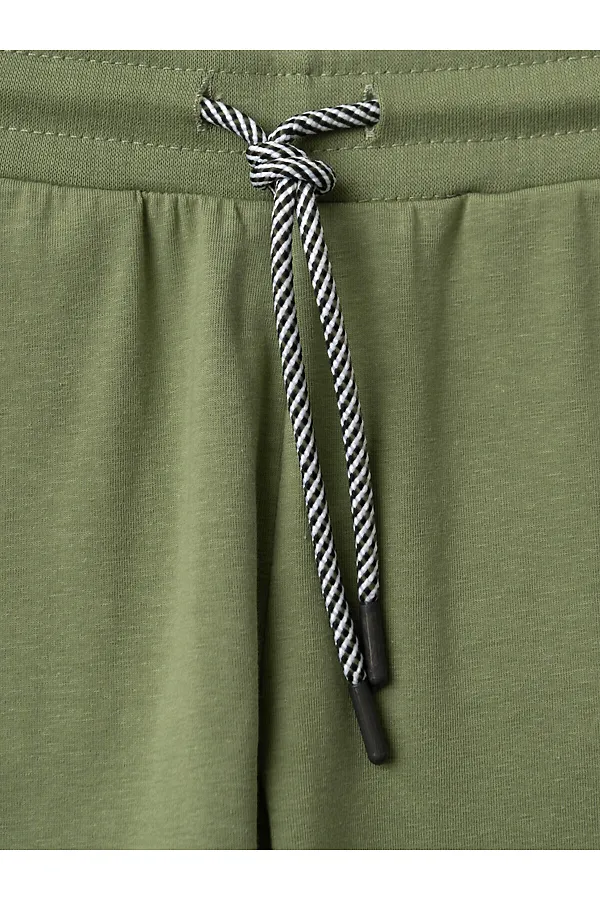 Комплект трикотажный для мальчиков: фуфайка (футболка), брюки PLAYTODAY, белый,зеленый - фото 2