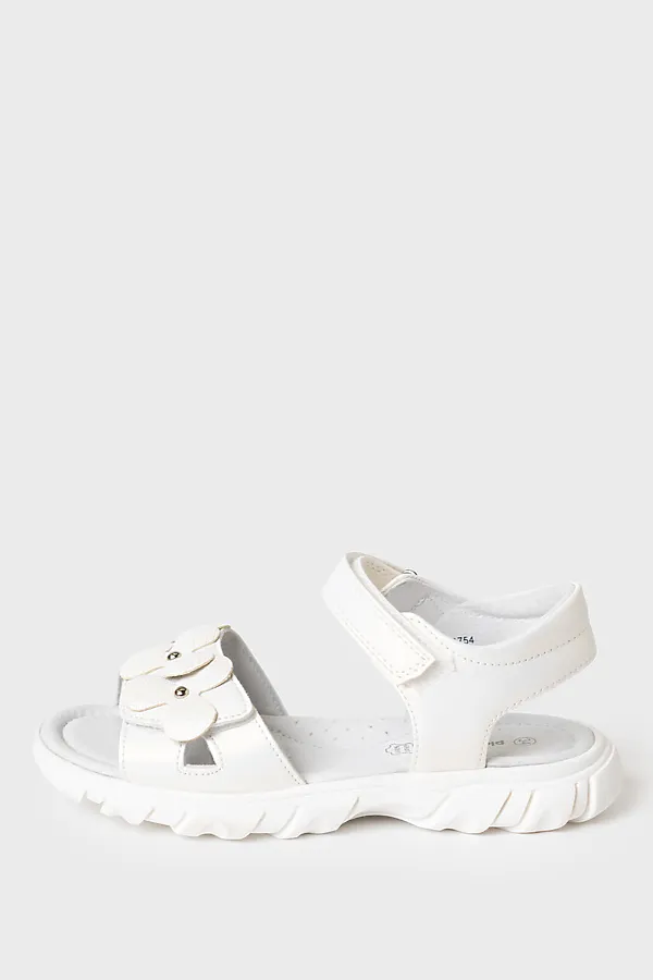 Туфли открытые для девочек PLAYTODAY, белый - фото 2