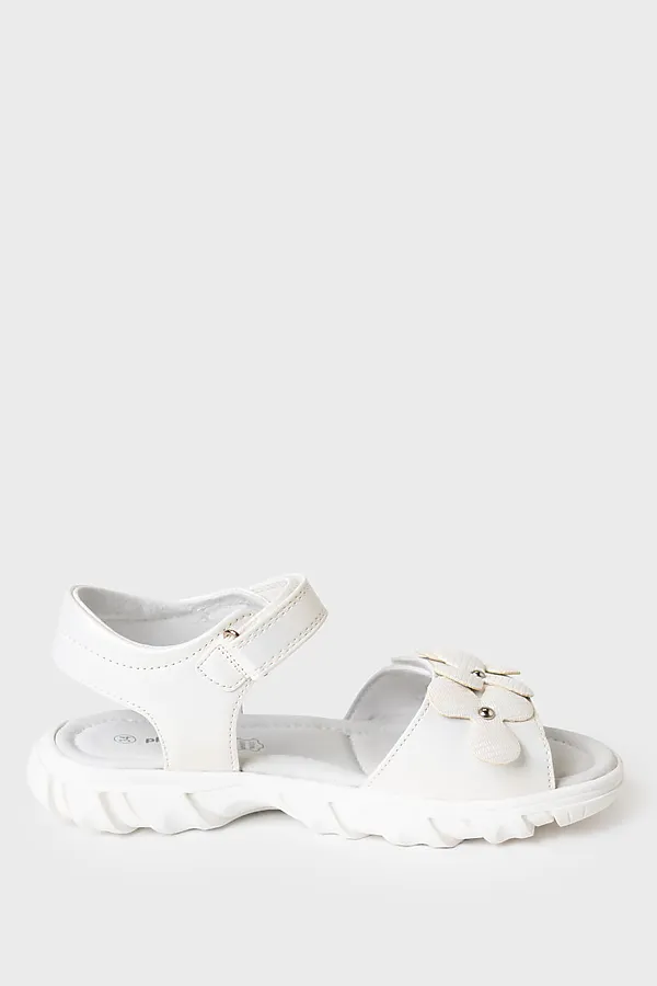 Туфли открытые для девочек PLAYTODAY, белый - фото 2