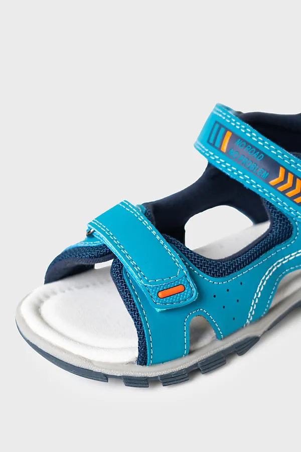 Сандалии для мальчиков PLAYTODAY, синий - фото 2