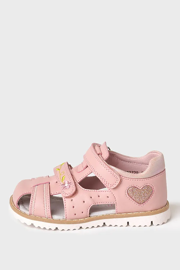 Туфли открытые для девочек PLAYTODAY, розовый - фото 2