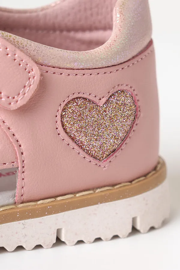 Туфли открытые для девочек PLAYTODAY, розовый - фото 2
