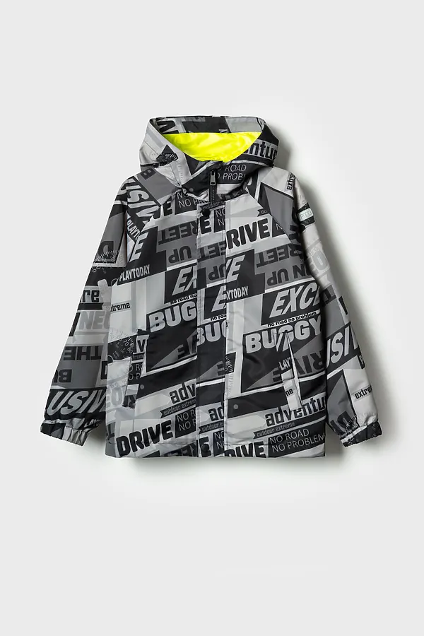 Куртка PLAYTODAY, черный,серый - фото 2