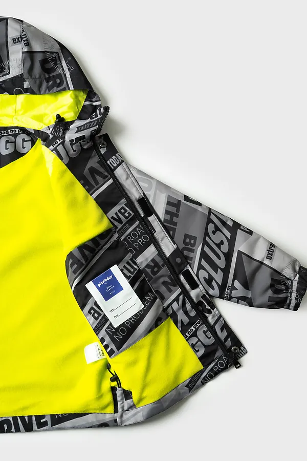 Куртка PLAYTODAY, черный,серый - фото 2