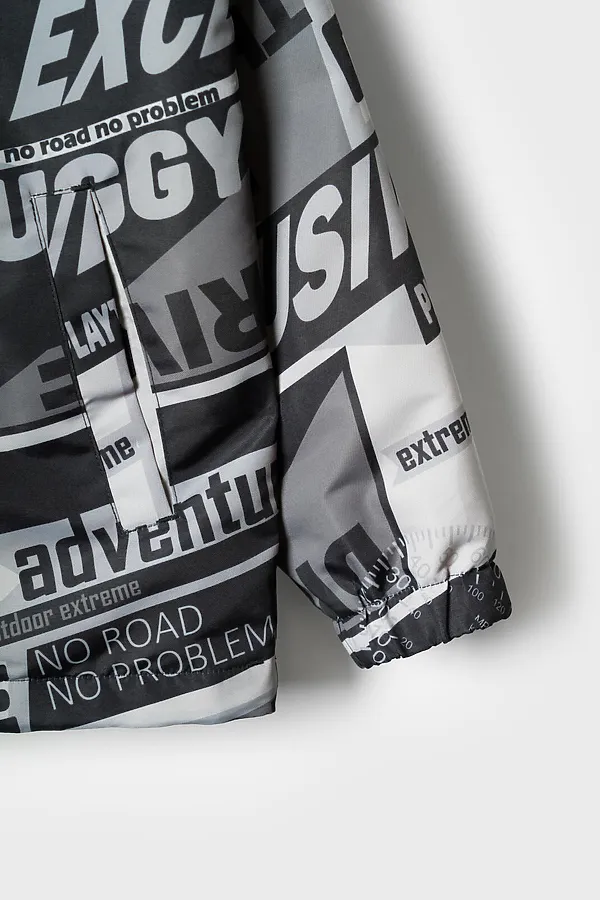 Куртка PLAYTODAY, черный,серый - фото 2