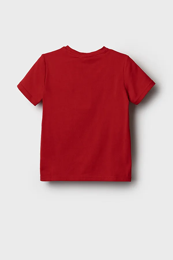 Фуфайка трикотажная для девочек (футболка) PLAYTODAY, белый,красный,черный - фото 2