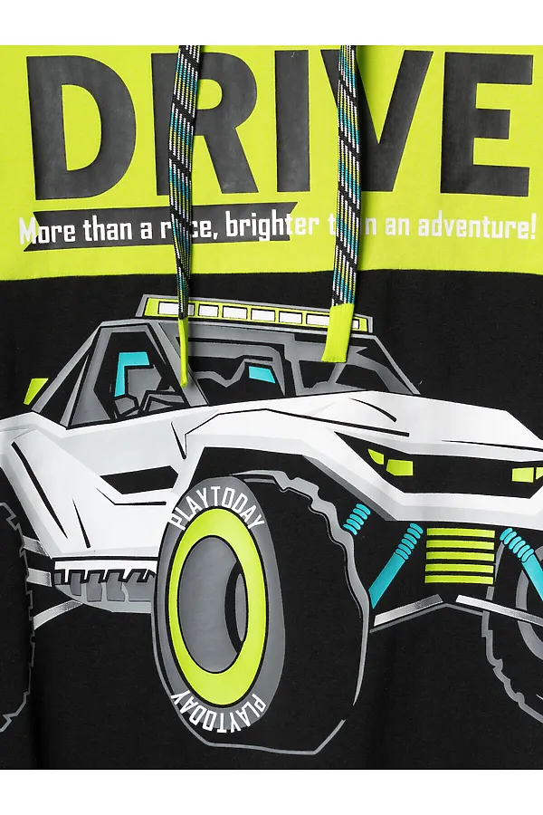 Комплект трикотажный для мальчиков: джемпер (футболка), шорты PLAYTODAY, белый,светло-зеленый - фото 2