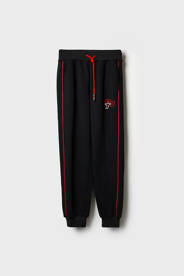 Брюки трикотажные для мальчиков PLAYTODAY, черный - фото 2