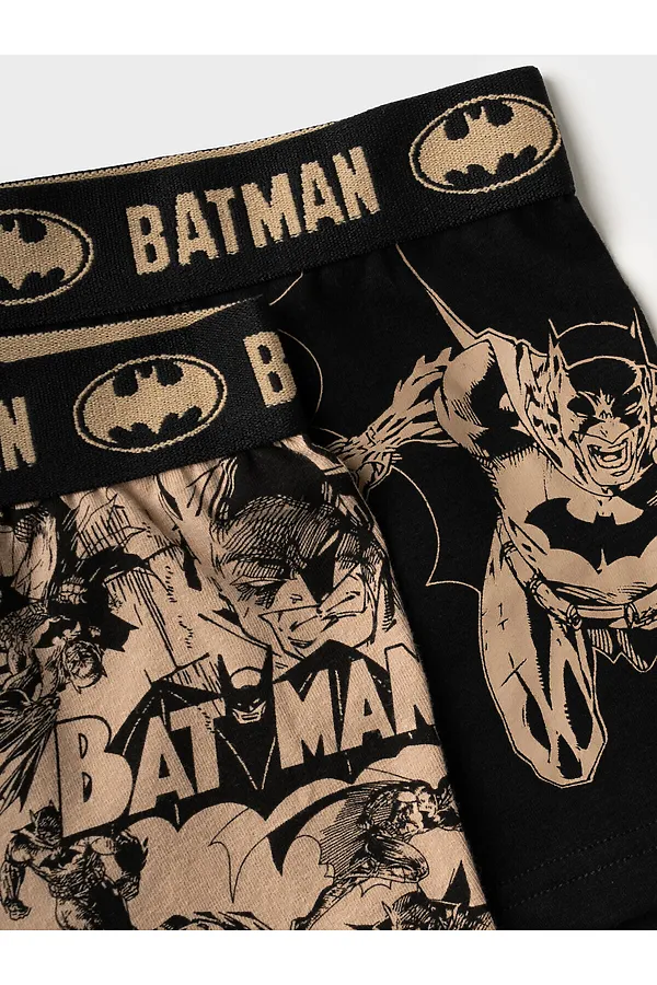 Трусы трикотажные для мальчиков - боксеры, 2 шт в комплекте PLAYTODAY, черный,бежевый - фото 2