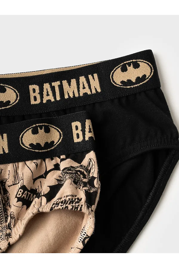 Трусы трикотажные для мальчиков - брифы, 2 шт в комплекте PLAYTODAY, черный,бежевый - фото 2