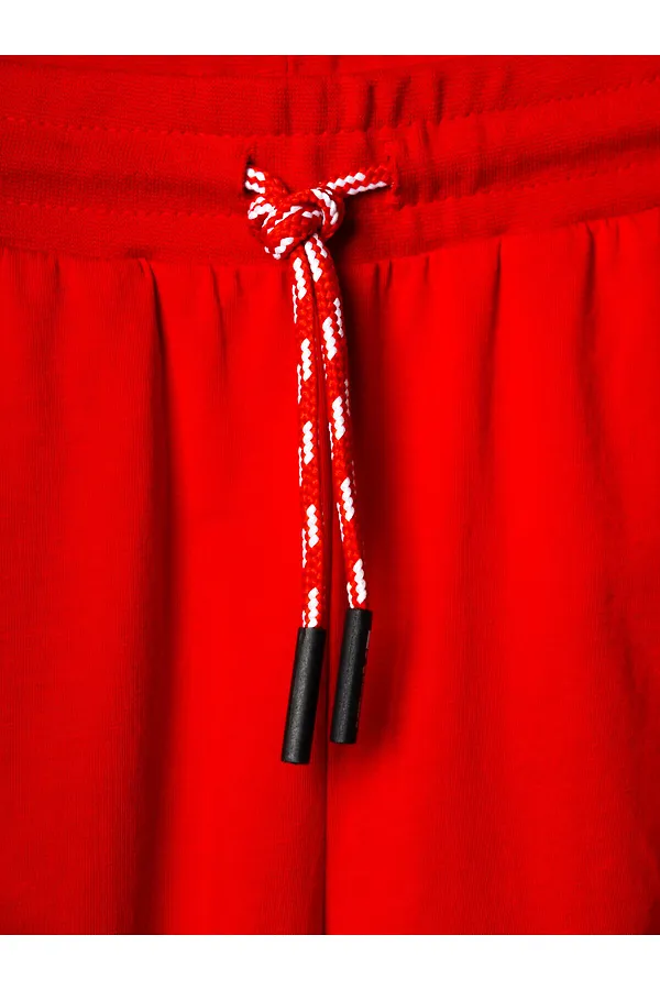 Комплект трикотажный для мальчиков: фуфайка (футболка), шорты PLAYTODAY, белый,красный - фото 2