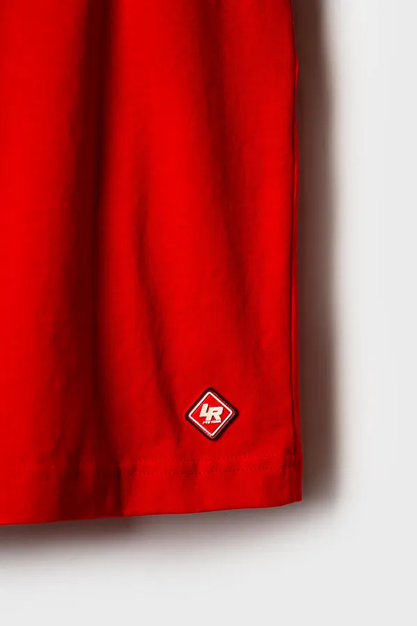 Комплект трикотажный для мальчиков: фуфайка (футболка), шорты PLAYTODAY, белый,красный - фото 2