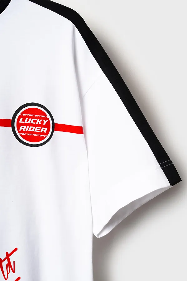 Фуфайка трикотажная для мальчиков (футболка) PLAYTODAY, белый - фото 2