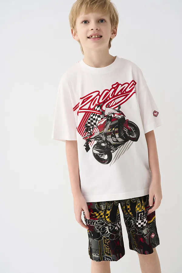 Шорты трикотажные для мальчиков, 2 шт в комплекте PLAYTODAY, разноцветный - фото 2