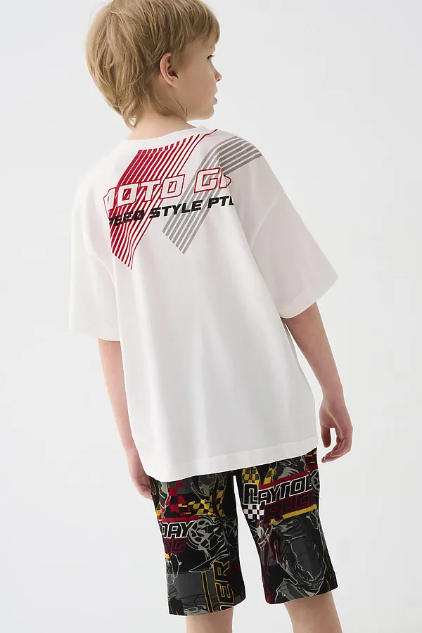 Шорты трикотажные для мальчиков, 2 шт в комплекте PLAYTODAY, разноцветный - фото 2