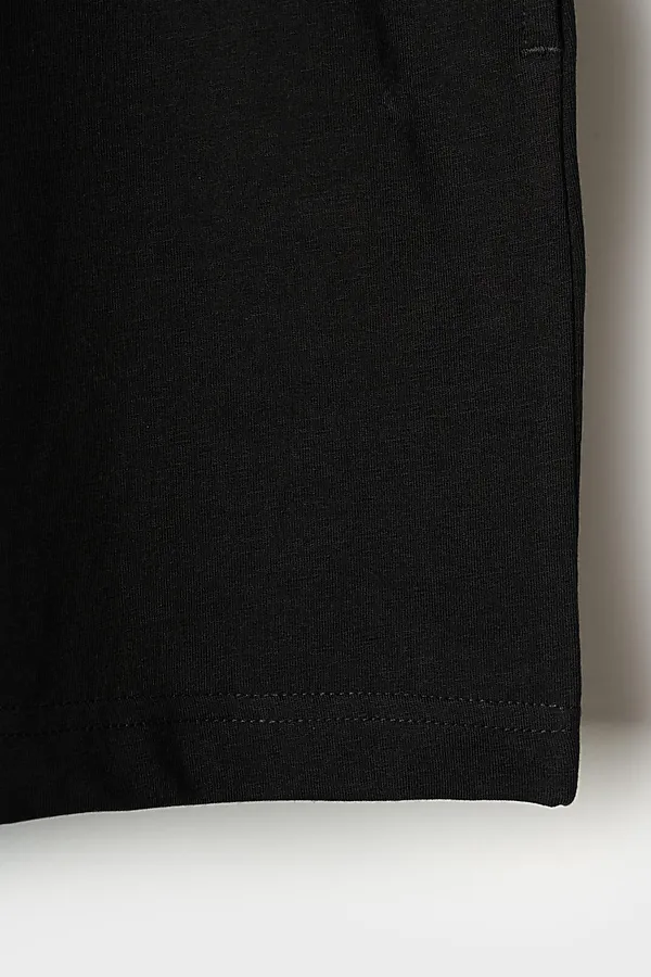 Комплект трикотажный для мальчиков: фуфайка (футболка), шорты PLAYTODAY, черный,белый,красный - фото 2