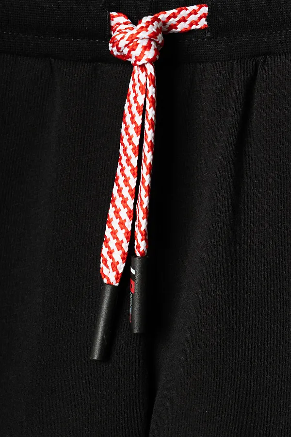 Комплект трикотажный для мальчиков: фуфайка (футболка), шорты PLAYTODAY, черный,белый,красный - фото 2