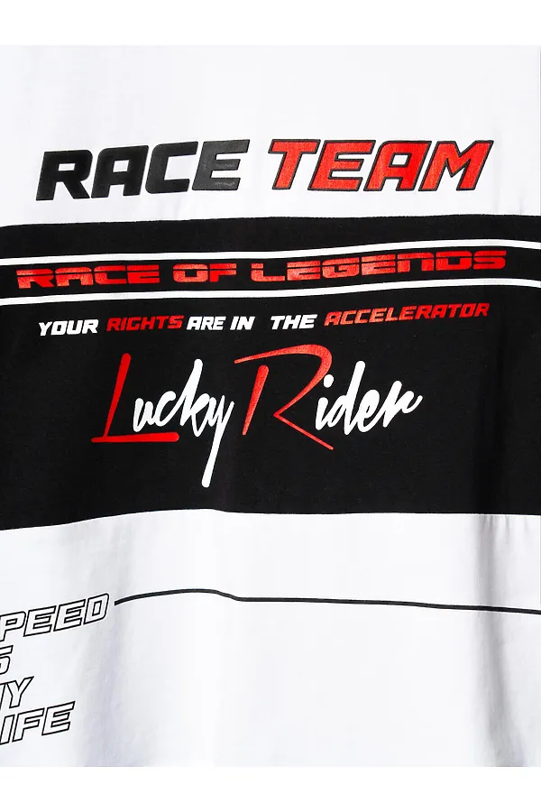 Комплект трикотажный для мальчиков: фуфайка (футболка), шорты PLAYTODAY, черный,белый - фото 2