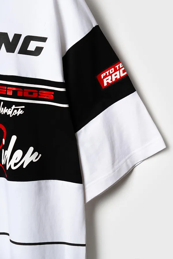 Фуфайка трикотажная для мужчин (футболка) PLAYTODAY, белый,черный - фото 2