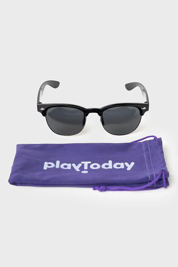 Солнцезащитные очки для детей PLAYTODAY, черный - фото 2