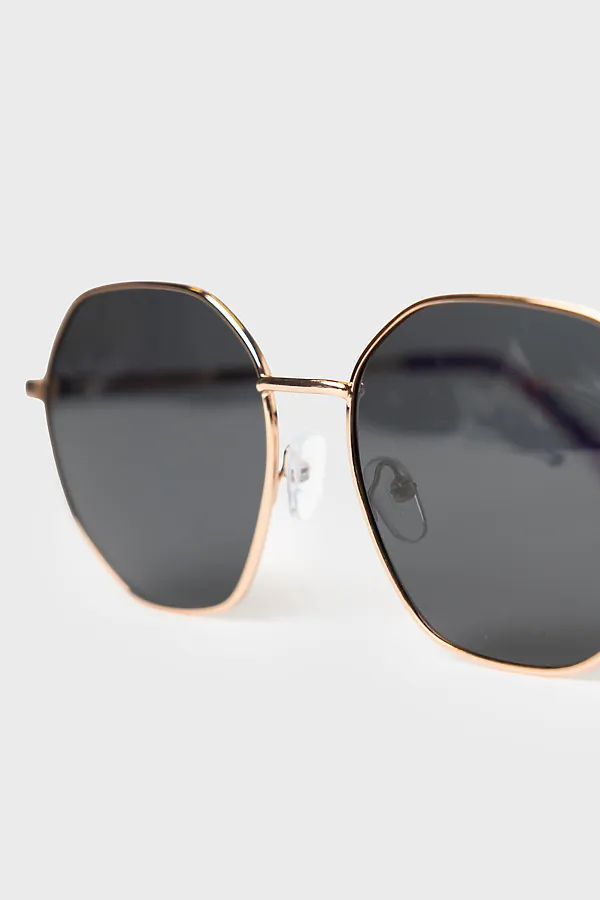 Солнцезащитные очки для детей PLAYTODAY, черный,золотой - фото 2