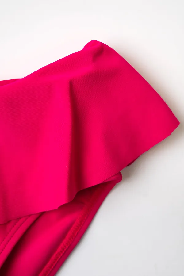 Купальный костюм трикотажный для девочек PLAYTODAY,  - фото 2