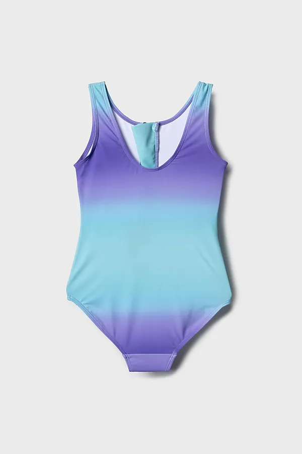 Купальник трикотажный для девочек PLAYTODAY, разноцветный - фото 2