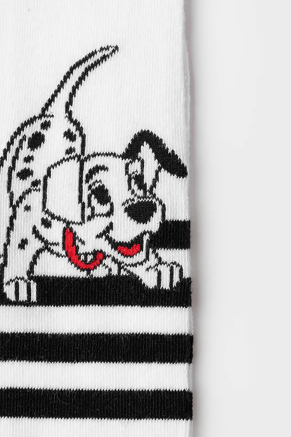 Колготки трикотажные для девочек PLAYTODAY, белый,черный,малиновый - фото 2