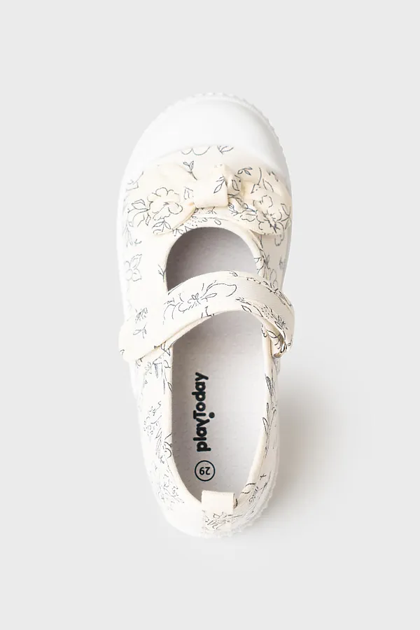 Туфли для девочек PLAYTODAY, молочный - фото 2