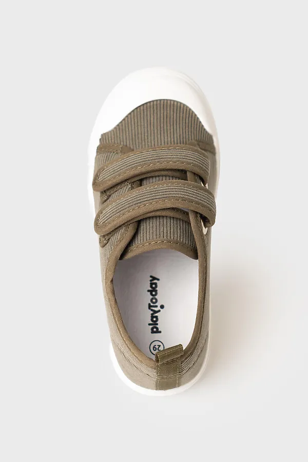 Полуботинки для мальчиков PLAYTODAY, хаки - фото 2